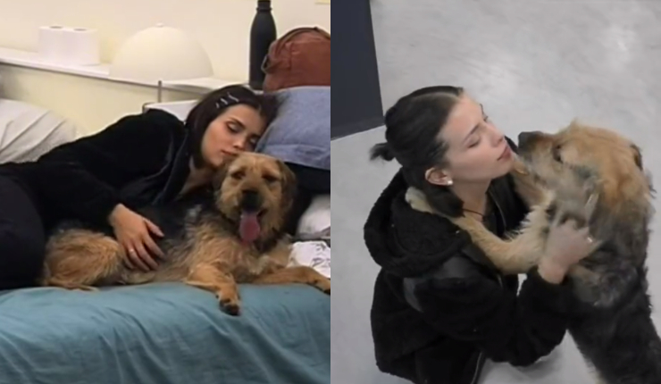 Mamá de Coni Capelli reaccionó a la especial conexión entre su hija y Bigote: 