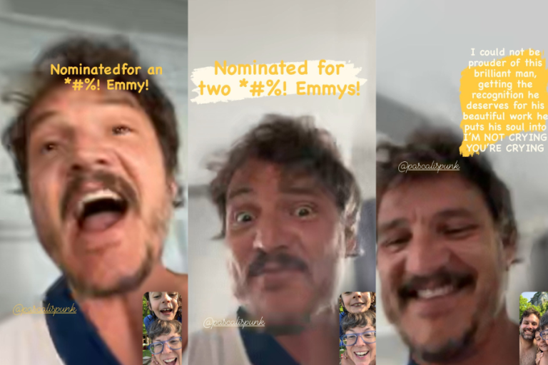 Sorprendido y en shock: Así reaccionó Pedro Pascal a sus 3 nominaciones en los premios Emmy 2023