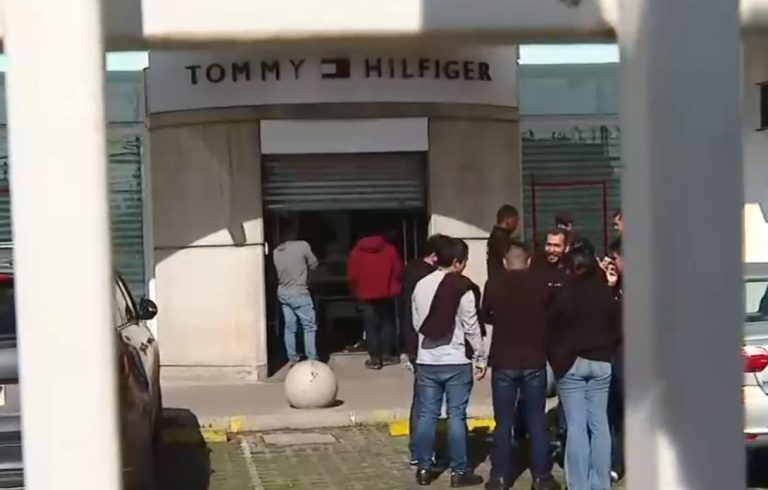 Grupo armado ingresó a tienda de outlet en Quilicura: Robaron $50 millones de reconocida marca de ropa