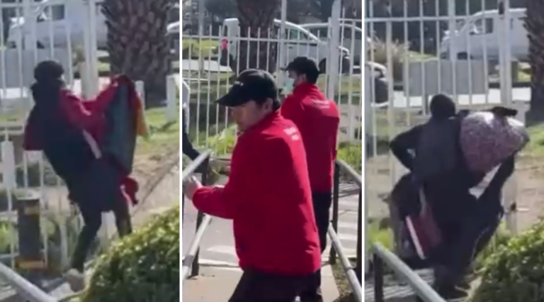 Hasta cargando maletas: Video captó el momento en que 10 delincuentes realizaron el turbazo en outlet de Quilicura