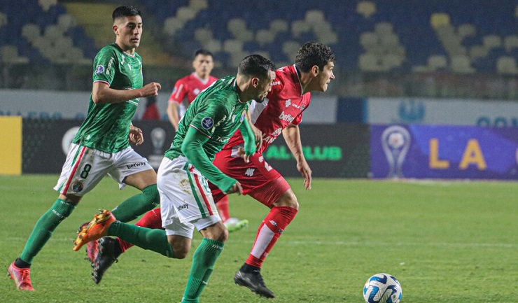 Quedaron en blanco: Ñublense y Audax igualaron en el primer partido del repechaje de la Copa Sudamericana