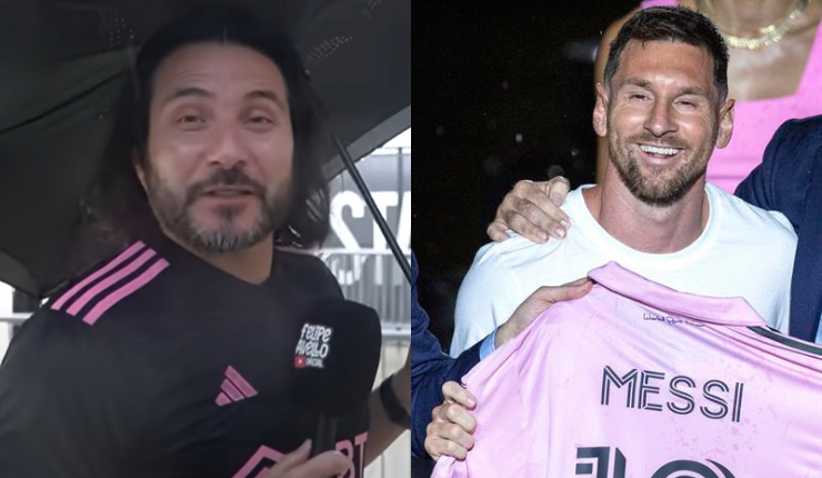 ¡Sueña con tenerlo en el Vial! Felipe Avello no olvida sus raíces tras ir a darle la bienvenida a Messi