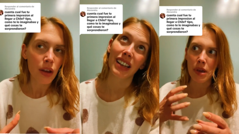 “Aquí todos morenos, aquí rubios”: El incendiario TikTok de española por realidad social en Chile