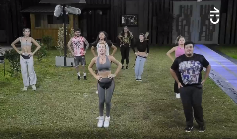 Para botar las malas energías de la casa: Fran organizó intensa clase de zumba previo a la fiesta de GH