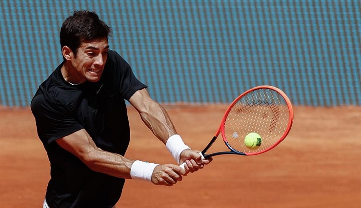 Garín no pudo aprovechar un gran inicio contra Ruud y queda eliminado del ATP de Hamburgo