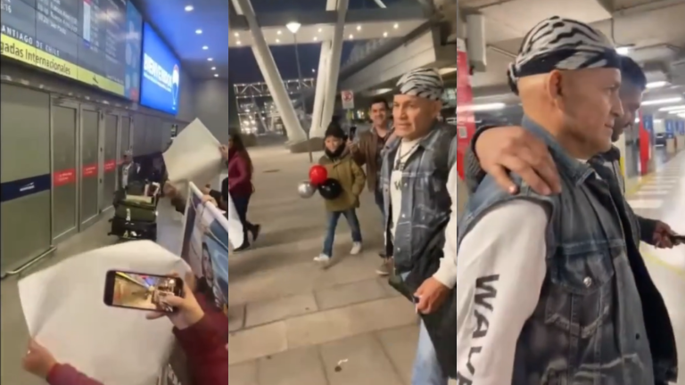 A lo campeón de América: Francisco fue recibido entre pancartas y vítores en Chile tras eliminación