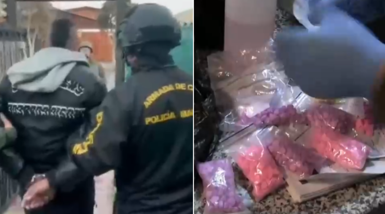 El más grande de Sudamérica: Revelan imágenes de histórico decomiso de drogas sintéticas en Valparaíso