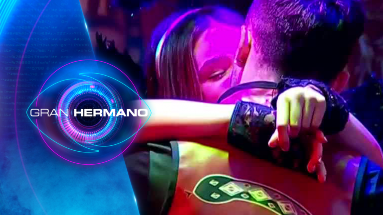 ¡A los besos! Bambino y Alessia desataron su amor en la fiesta de Gran Hermano