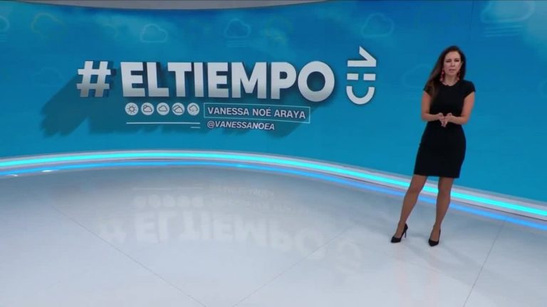 Vanessa Noé y el informe del tiempo para este sábado 8 de julio