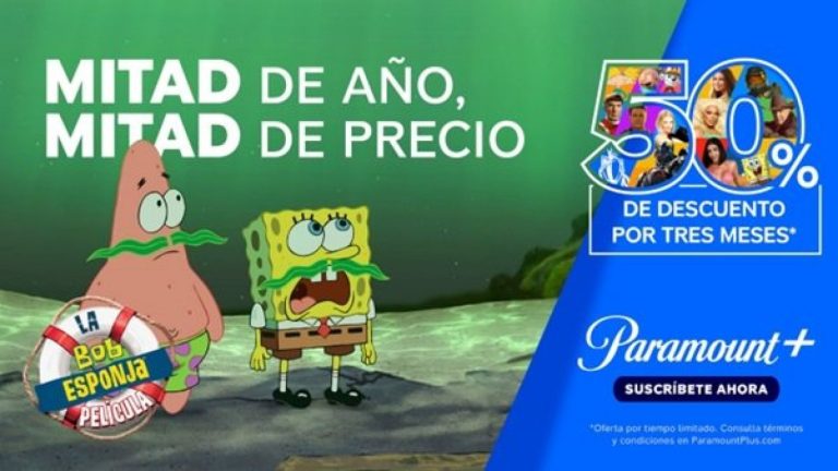 ¡Oferta imperdible de Paramount+: 50% de descuento por tres meses!