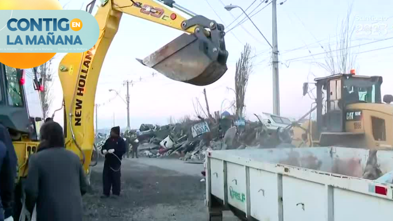 Alcalde Vodanovic encabezó operativo de limpieza en Maipú