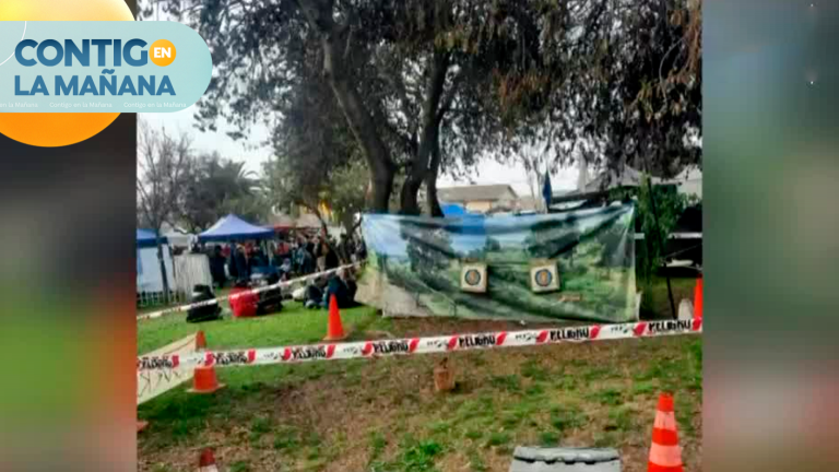 Mujer se mantiene grave tras ser impactada por flecha en feria “friki” de Maipú