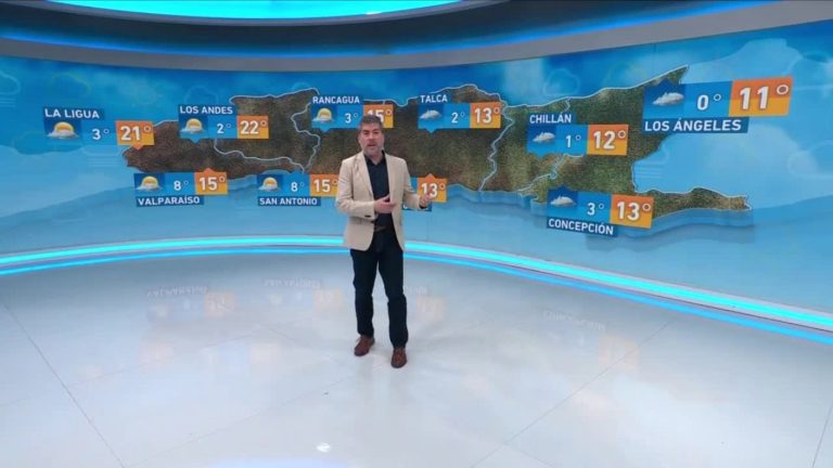 Eduardo Sáez y el informe del tiempo para este jueves 13 de julio