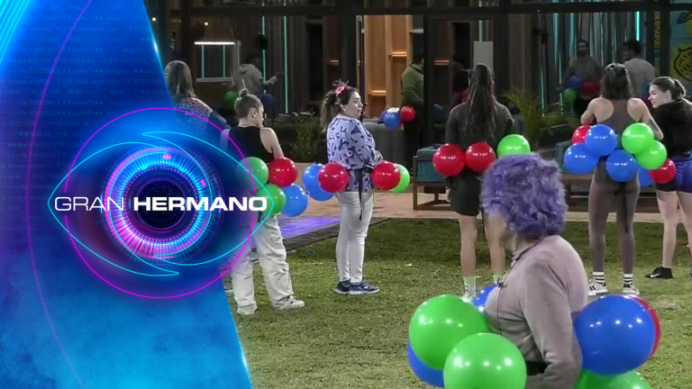 ¡Hombres contra mujeres! La casa de Gran Hermano se enfrentó en una guerra de globos