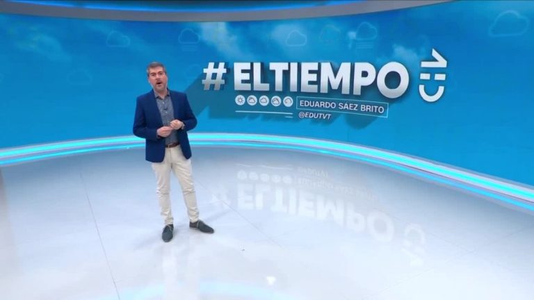 Eduardo Sáez y el informe del tiempo para este viernes 14 de julio