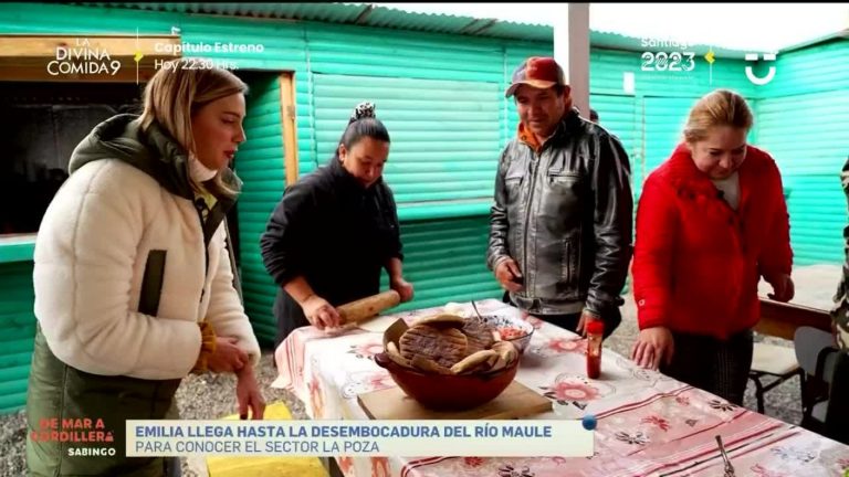 De Mar a Cordillera: Emilia Daiber acudió el histórico sector de la Poza en Constitución