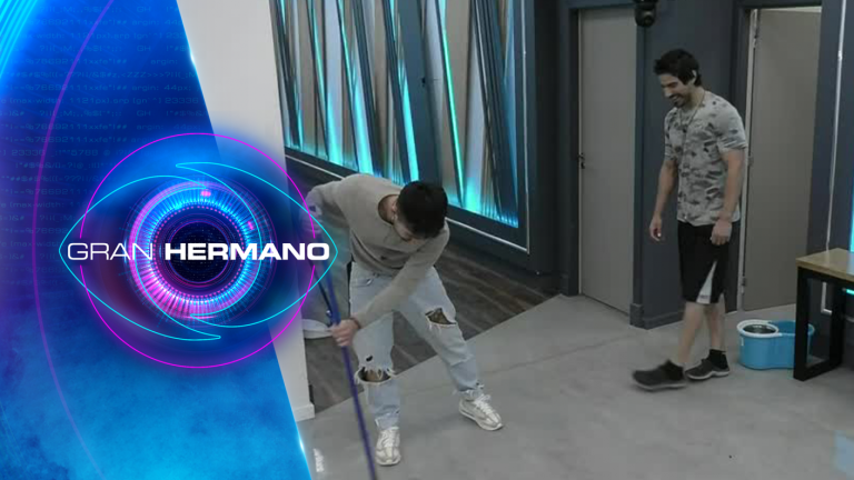 “Va a llover sangre”: Sebastián festinó al ver a Bambino cumpliendo con la limpieza de la casa