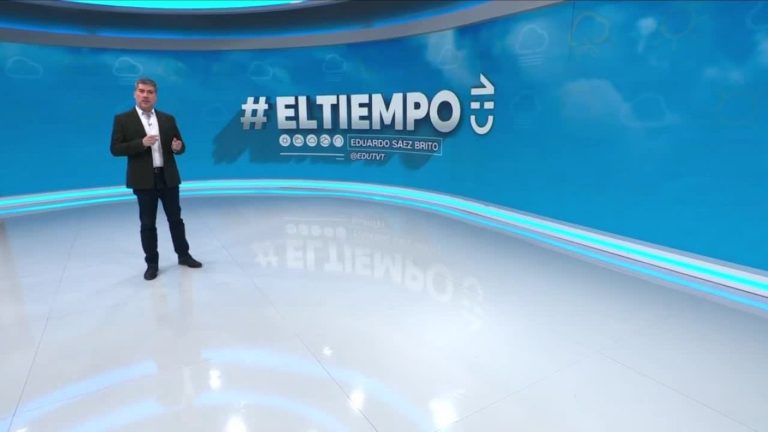 Eduardo Sáez y el informe del tiempo para este martes 25 de julio
