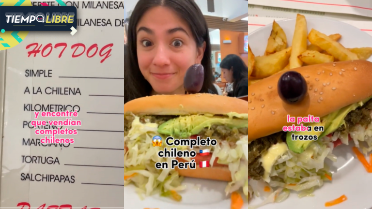 ¿Qué es eso? Usuarios repudiaron completo “a la chilena” vendido en Perú
