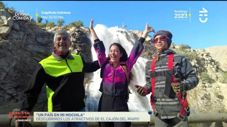 Un País En Mi Mochila: Monserrat Torrent visita El Cajón del Maipo y sus actividades extremas