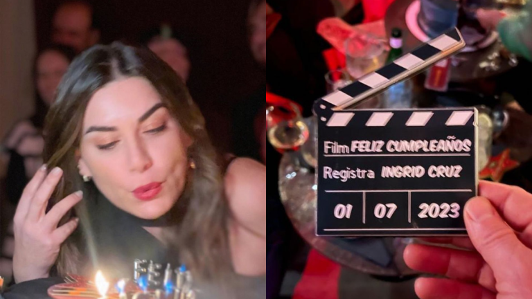 Con torta de un piso y temática circense: Ingrid Cruz compartió registros de especial festejo de cumpleaños