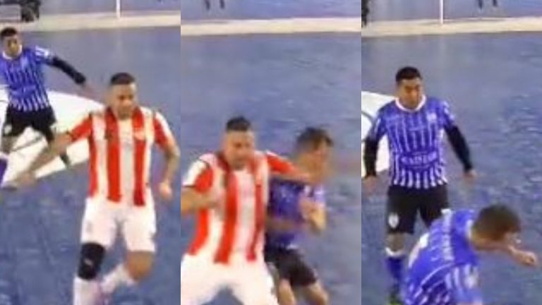 Codazo asesino: El durísimo castigo que recibió jugador de futsal por esta agresión en Argentina