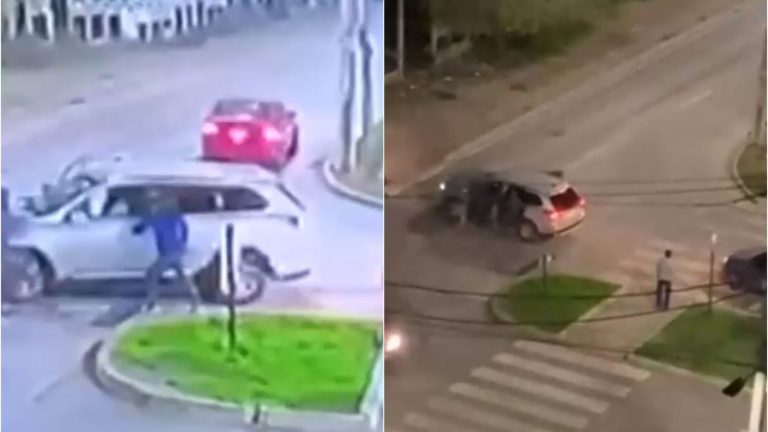 Padre e hijo fueron golpeados con martillo en violenta encerrona en Pudahuel: Vecinos registraron todo