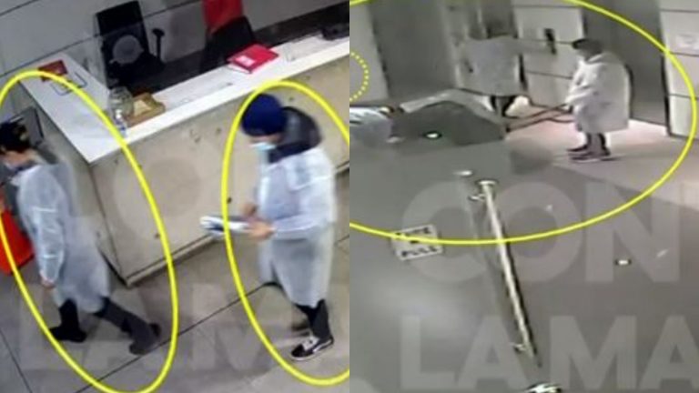 Autores al descubierto: Revelan imágenes exclusivas del robo en Ministerio de Desarrollo Social