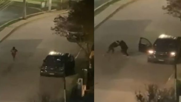 Golpean a conductor tras violento 