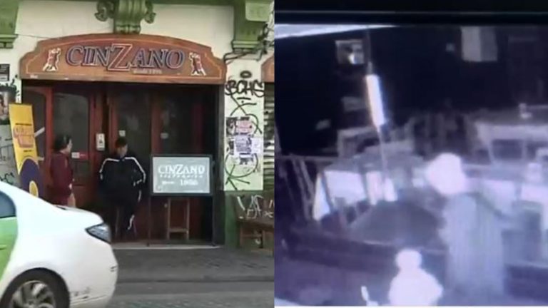 Millonario robo a bar Cinzano en Valparaíso: Grupo de antisociales ingresó por el techo del local
