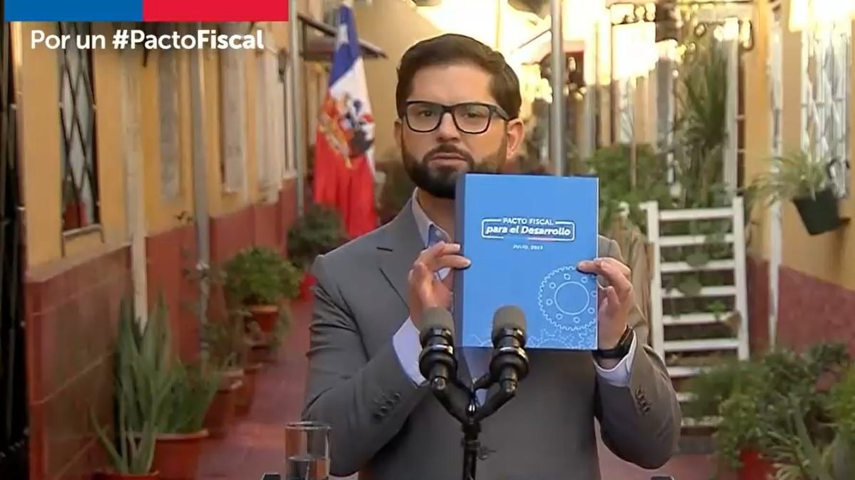 Pdte. Boric entregó los ejes de la propuesta de pacto fiscal: “Los que ...