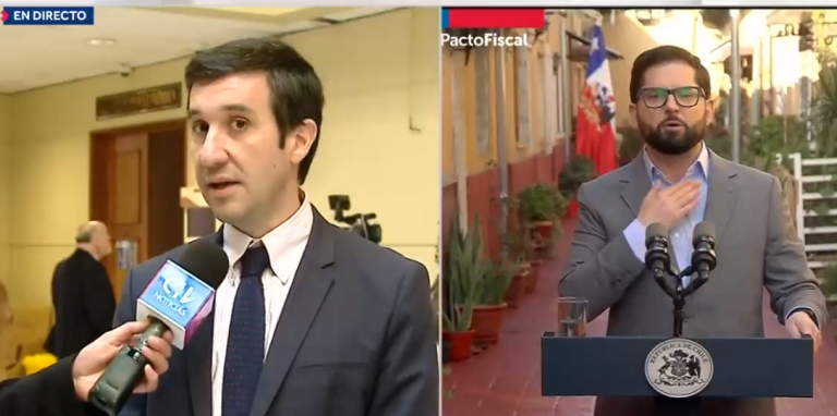 La crítica de diputado Ramírez a pdte. Boric tras anuncio de Pacto Fiscal: 