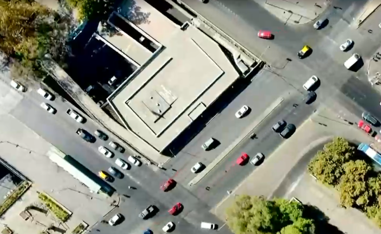 Los 20 puntos críticos de la Alameda: Estas son las intersecciones con más accidentes de tránsito