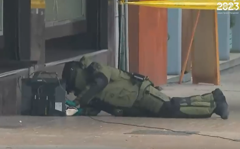 ¿Qué era realmente? Denuncia por objeto sospechoso  en Providencia provocó amplio operativo policial