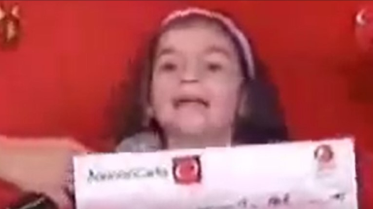 ¡Le pidieron perdón! Así está la niña de 