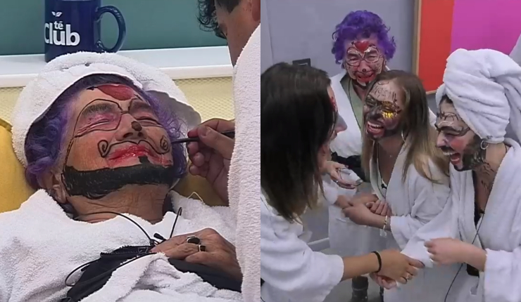 ¿Mónica, eres tú? Hombres de GH trollearon a compañeras pintándoles la cara y no podían creer resultado