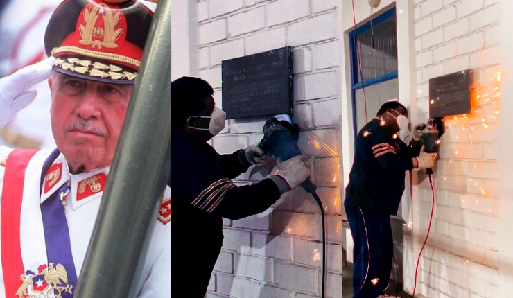Retiran placa de Augusto Pinochet en recinto deportivo de Ovalle: Lo calificaron de 