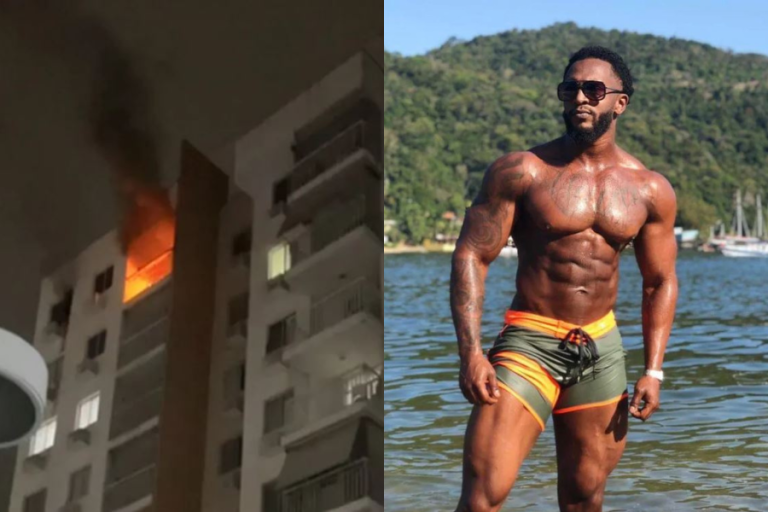 Impacto por fisicoculturista que murió al salvar a su familia de un incendio: Intentó lanzarse desde el balcón