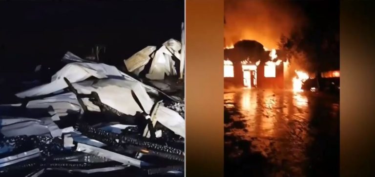 Nuevo ataque incendiario en La Araucanía: Sujetos quemaron iglesia evangélica y dispararon a Carabineros