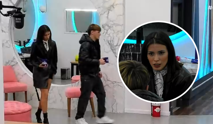 La desconcertada reacción de Coni tras cortante respuesta de Hans: 