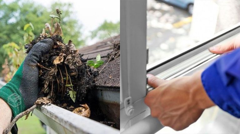 Ante fuertes vientos y lluvias: Recomendaciones para prevenir daños por suciedad en canaletas y aislar el frío