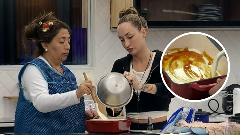 “Echando a perder se aprende”: Fran fracasó como aprendiz de cocina de Jennifer en Gran Hermano