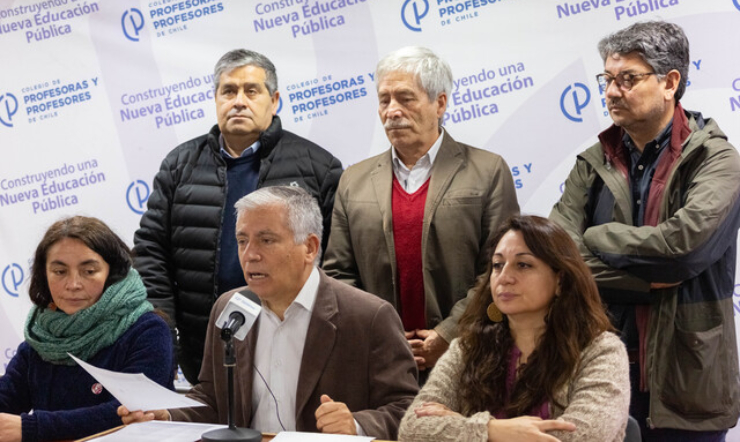 Colegio de Profesores rechaza propuesta del Mineduc y anuncia paro indefinido desde este martes