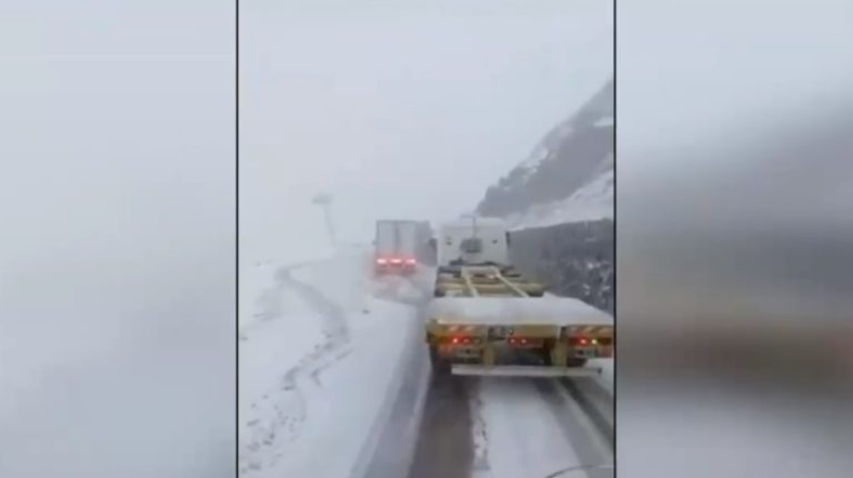 Chilenos que llevan 12 días varados en la frontera acusan negligencia de empresa de transporte