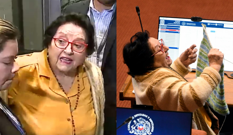 María Luisa Cordero reapareció en el Congreso pese a desafuero: 