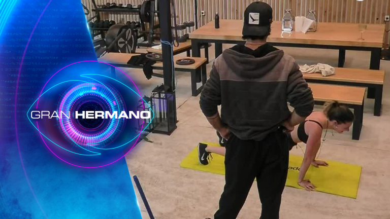 ¡Sin piedad! Lucas exigió al máximo a Alessia en una agotadora rutina de ejercicios