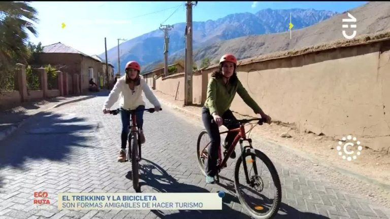 Eco Ruta: Vanesa Borghi visitó Paihuano y disfrutó de una extensa ruta de trekking