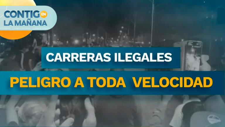 Equipo del matinal se infiltró: Así son las carreras clandestinas realizadas en Quilicura