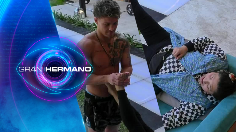 Nadie más quiso: Jennifer “se sacrificó” y aceptó el masaje de Raimundo en los pies