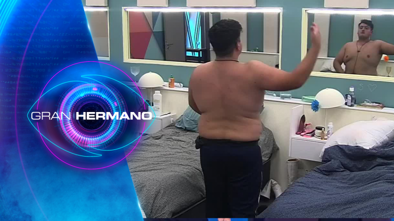 ¡A lo Robert de Niro! Rubén hizo especial preparación para hacer ejercicio en Gran Hermano